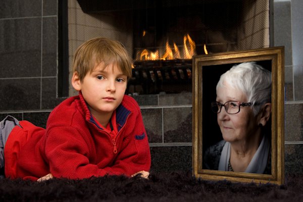 Pepijn is heel blij dat oma dood is