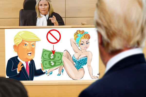Rechtbank maakt strafzaak tegen Trump met plaatjes voor hem begrijpelijk
