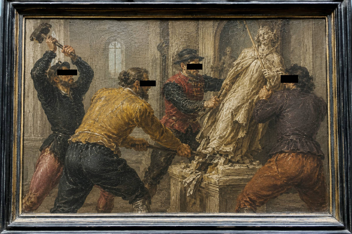 Politie geeft alsnog schilderijen vrij van verdachten Beeldenstorm 1566