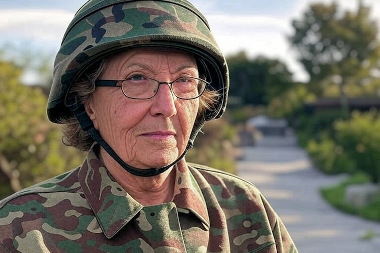 Bernadette (71) voldoet al aan de NAVO-norm: “Vijf procent van mijn inkomen besteed ik aan defensie”