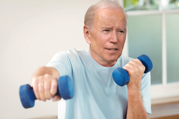 Biden voelt zich nog jong en fit: “Mensen schatten mij vaak niet ouder dan 81”