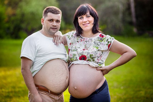 Dirk en Anette zijn sámen zwanger