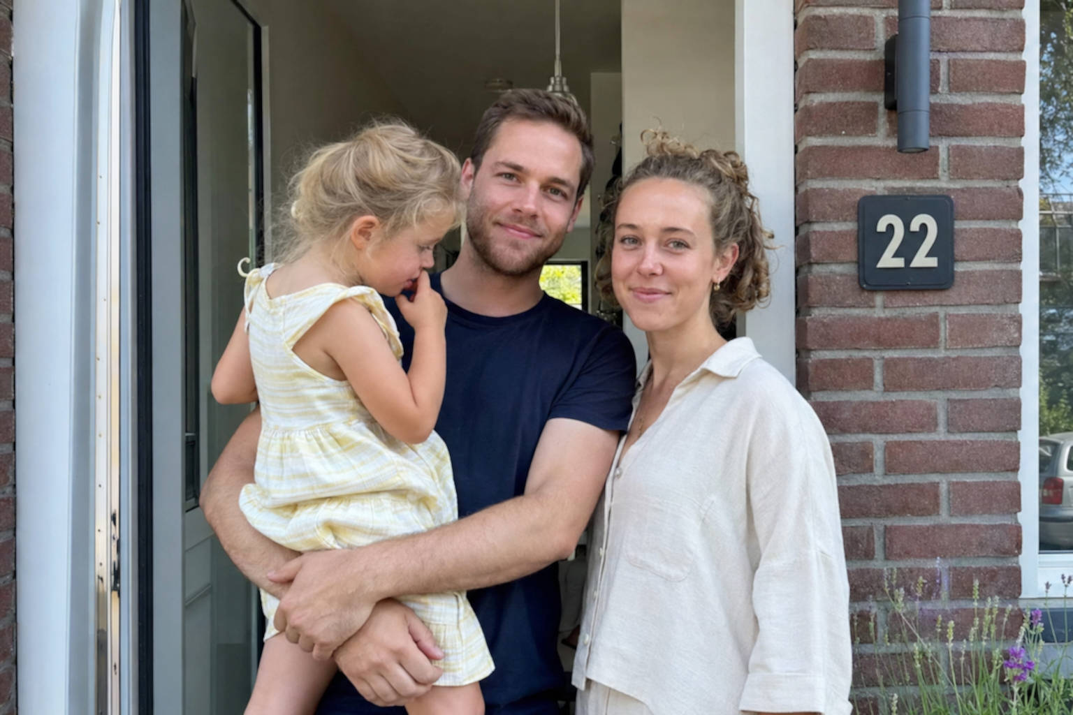 Tóch een eigen huis: Dylan en Kim mochten hun dochter inzetten als onderpand voor de hypotheek