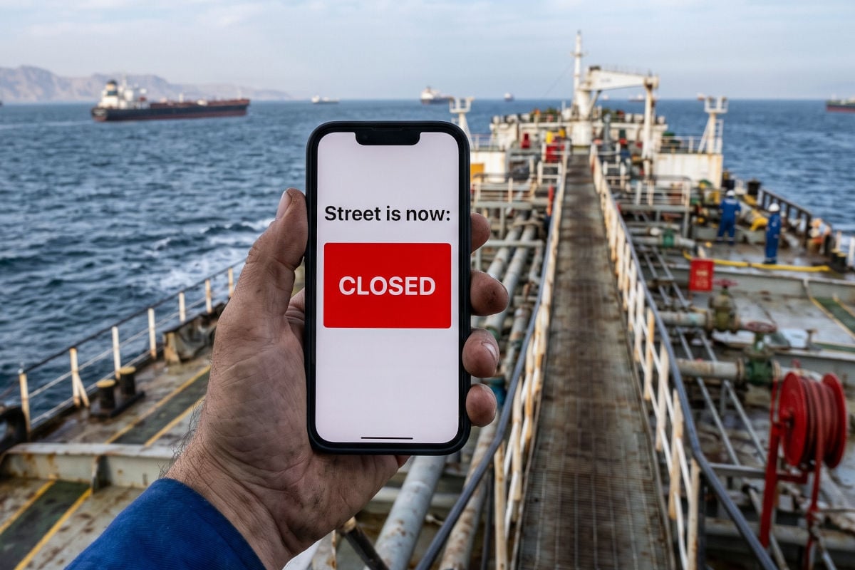 Open of dicht? Iran introduceert handige app voor Straat van Hormuz
