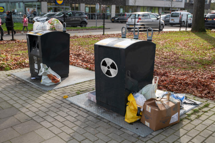 Meer wijken krijgen inzamelcontainer klein radioactief afval