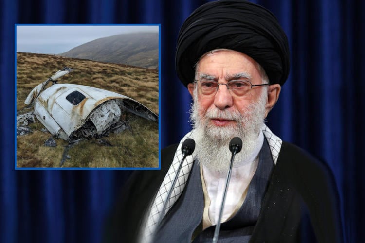 Iran zweert wraak op berg waar helikopter van president tegenaan botste