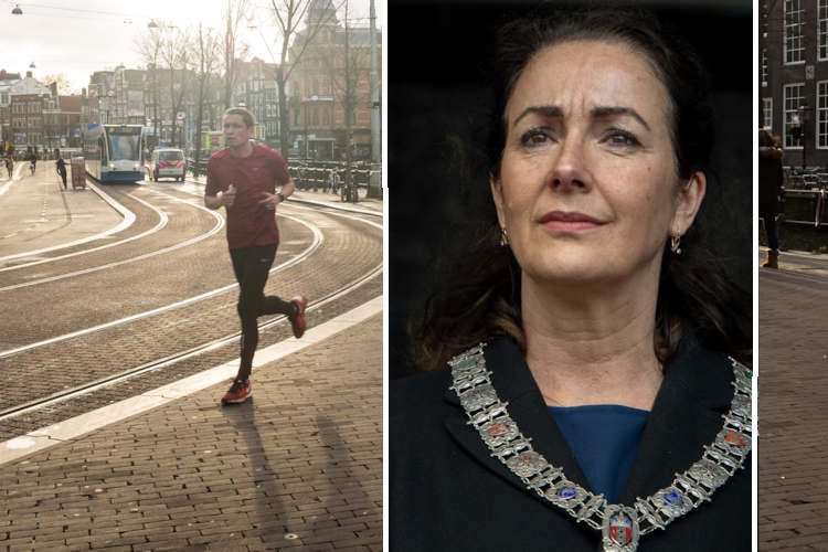 Amsterdam komt met snelheidslimiet voor joggers