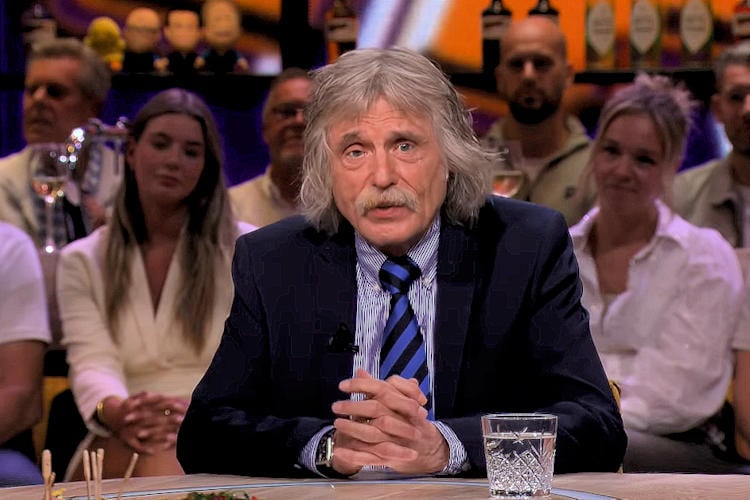 Tv-kijker P. Omtzigt uit Enschede is helemaal klaar met Johan Derksen: “Wat een triest, wispelturig figuur”