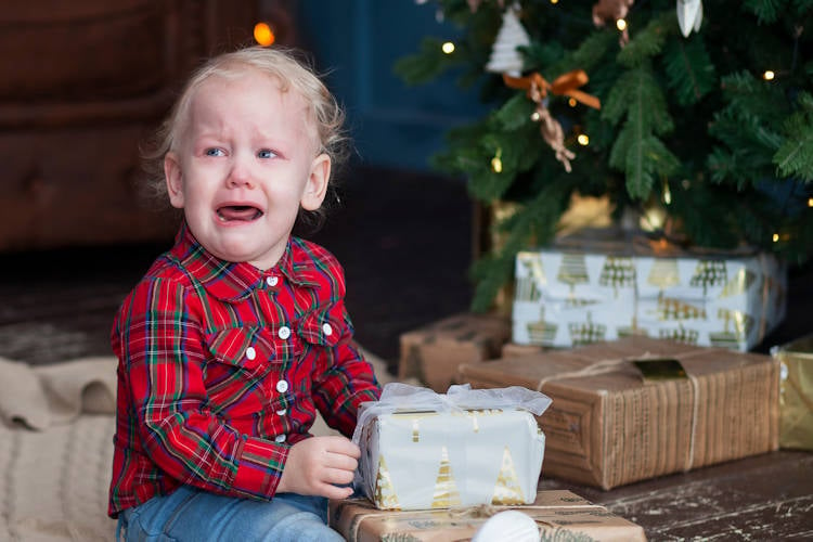 Veel kinderen getraumatiseerd door ongewenste kerstcadeaus