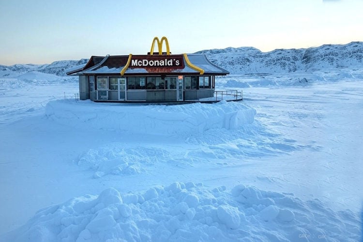 Eerste McDonald’s in Groenland geopend