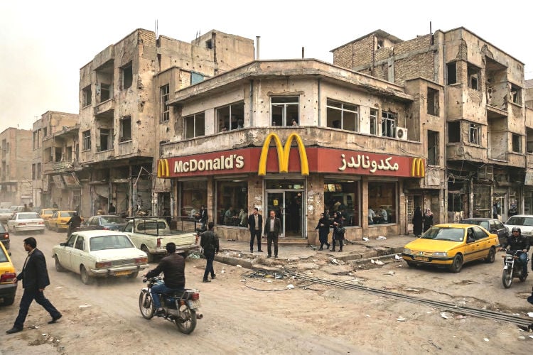 VS opent eerste noodvestiging McDonald’s in Iran