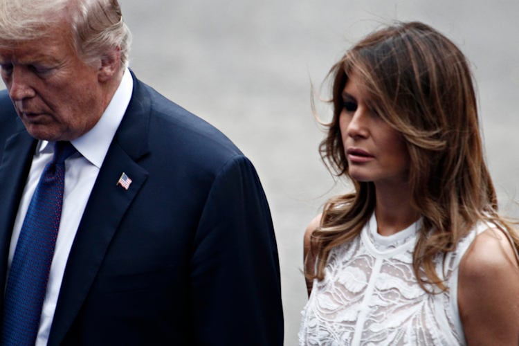 Doodsbange Melania krijgt veel steun van Amerikaanse kiezer