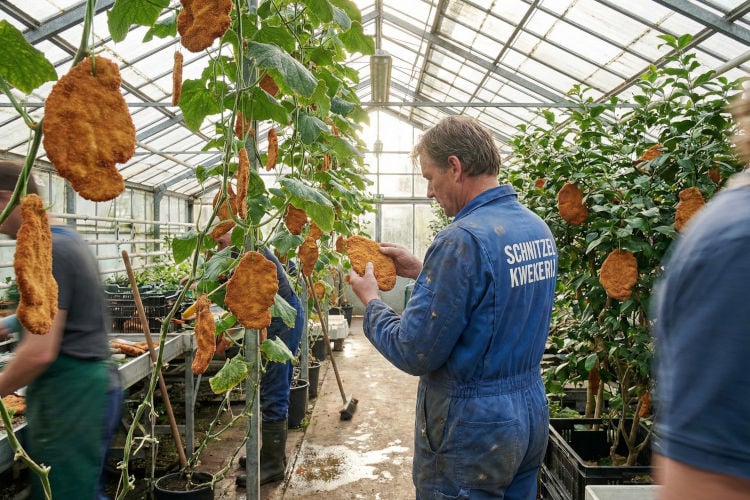 Kweekvlees in opkomst: Gelderse schnitzelkwekerij blij met grote oogst
