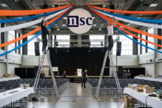 NSC bereidt zich voor op feestelijke verkiezingsavond