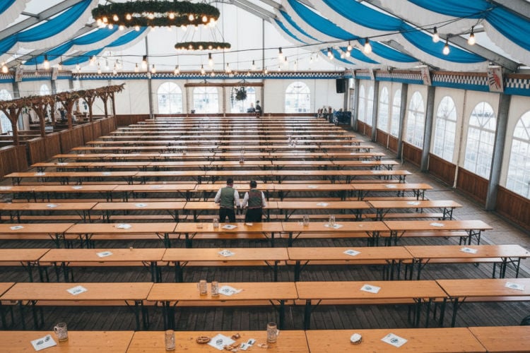 Weinig bezoekers bij Oktoberfest 0.0
