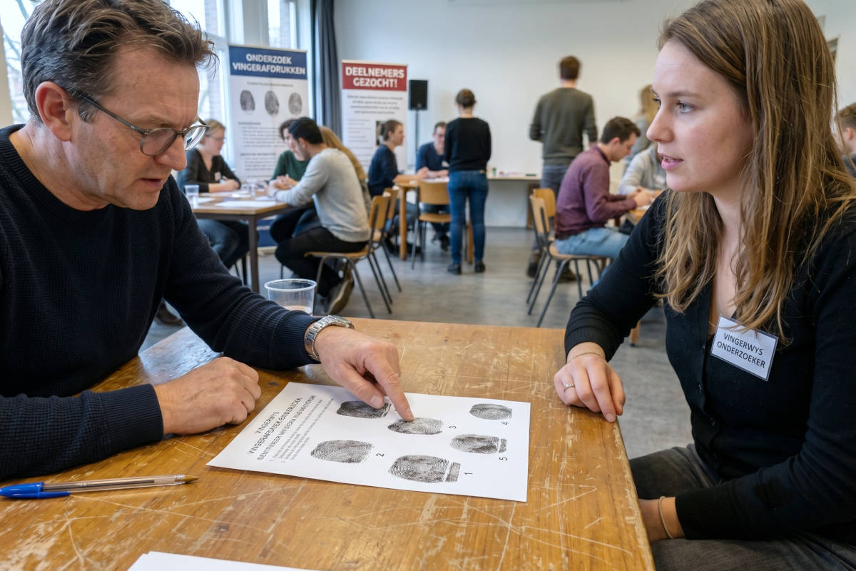 Ruim 70% van de Nederlanders herkent eigen vingerafdruk niet