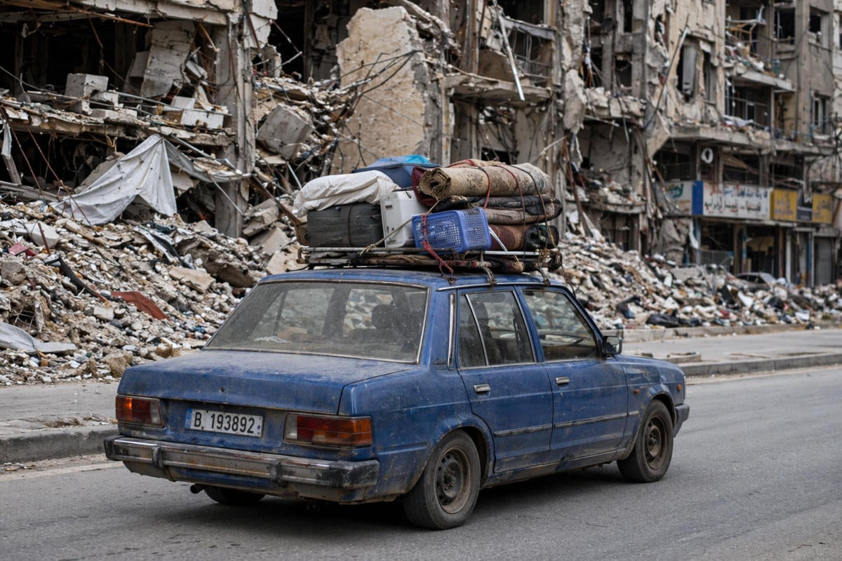 Israël gunt terugkerende Libanezen tien dagen om uit te zoeken welk puin van hen is