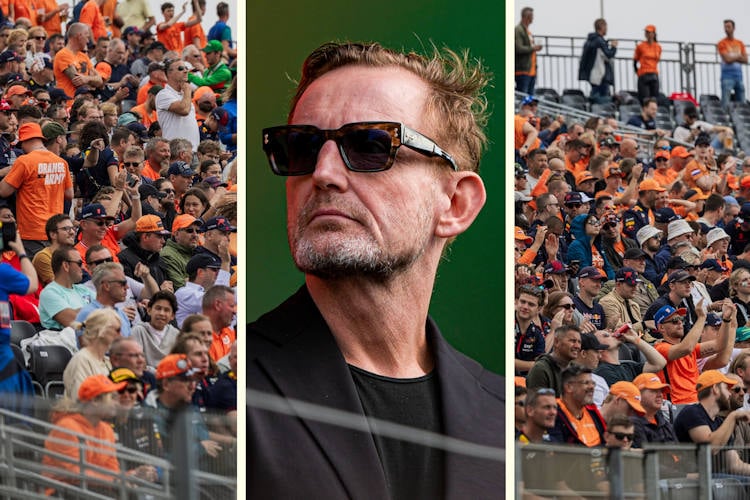 Honderdduizenden Nederlanders naar Zandvoort om glimp op te vangen van prins Bernhard