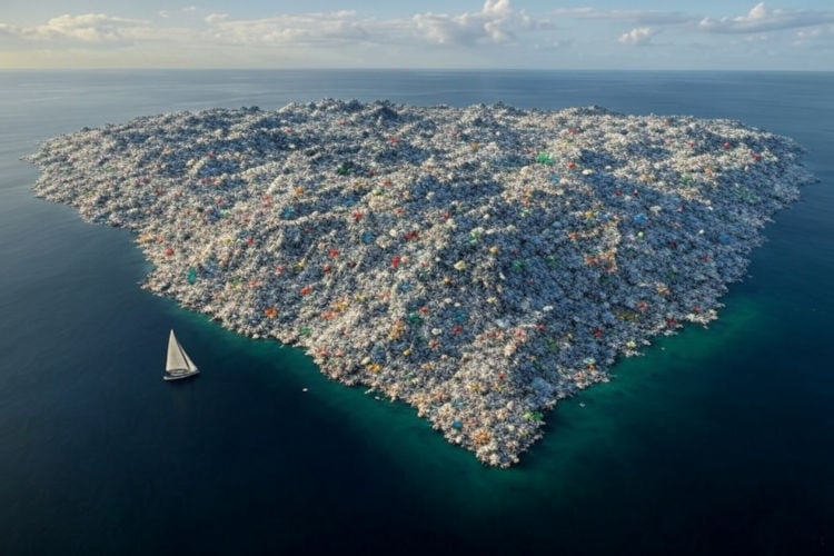 Berg plastic in Indische Oceaan officieel erkend als eiland