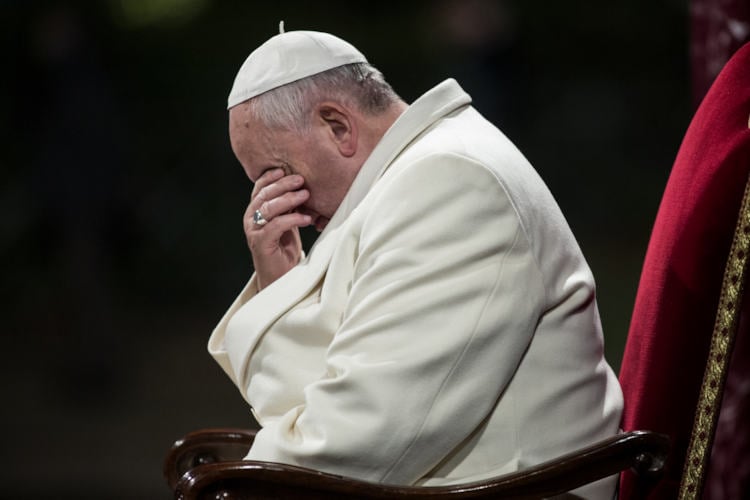 Paus onder de indruk van ontmoeting met Caroline van der Plas: “Hemelse ervaring”
