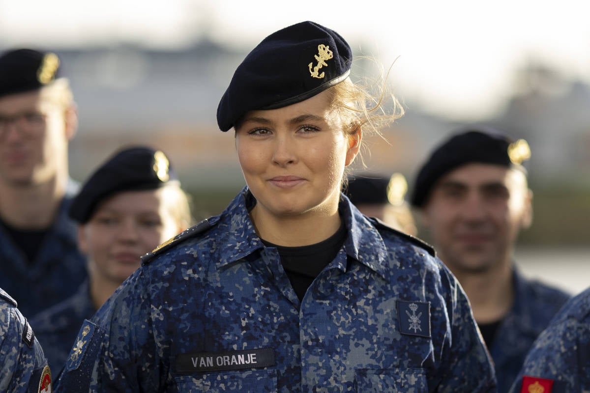 Defensie benadrukt dat Amalia onderaan is begonnen: “Ze was eerst gewoon prinses”