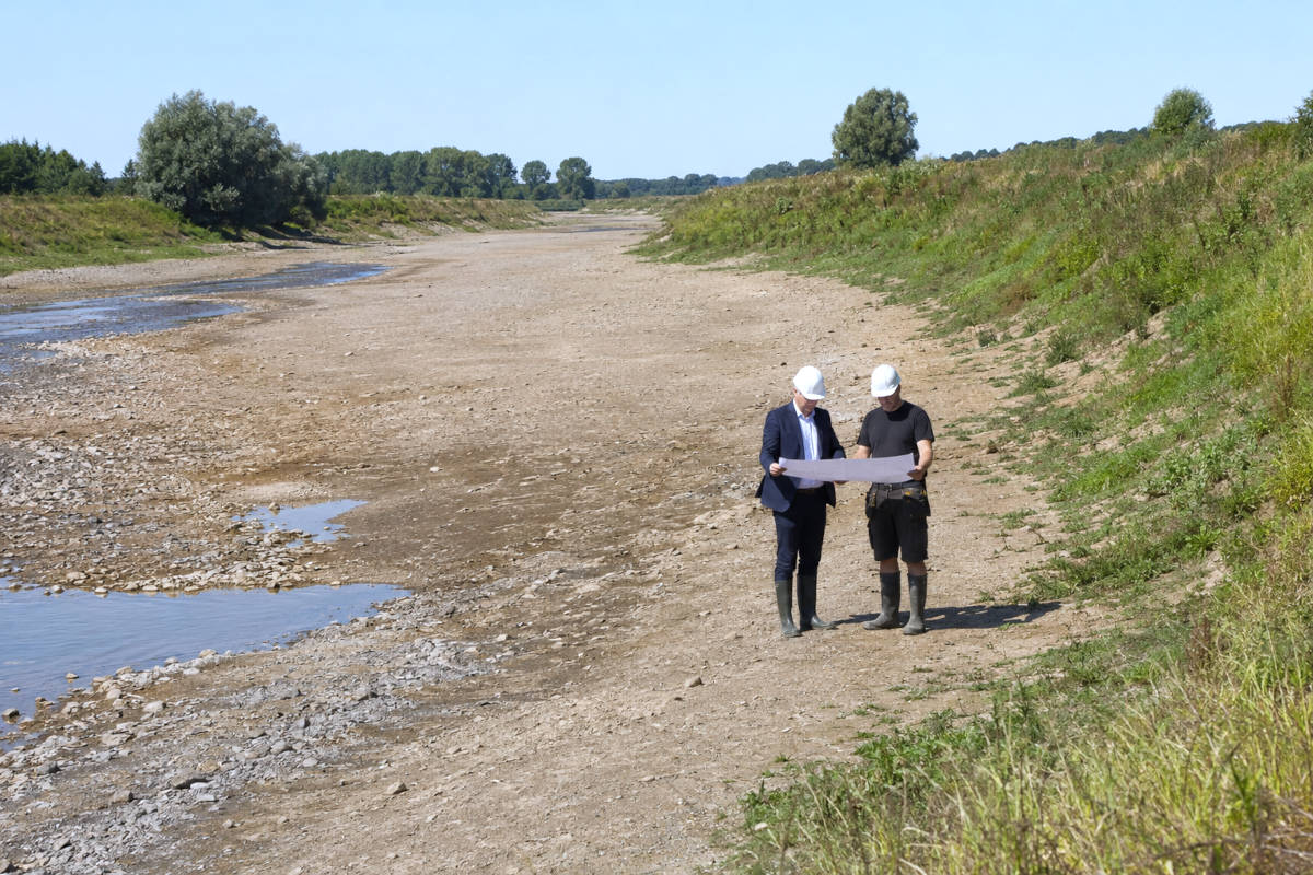 D66 wil nieuwe stad op drooggevallen bodem voormalige Rijn