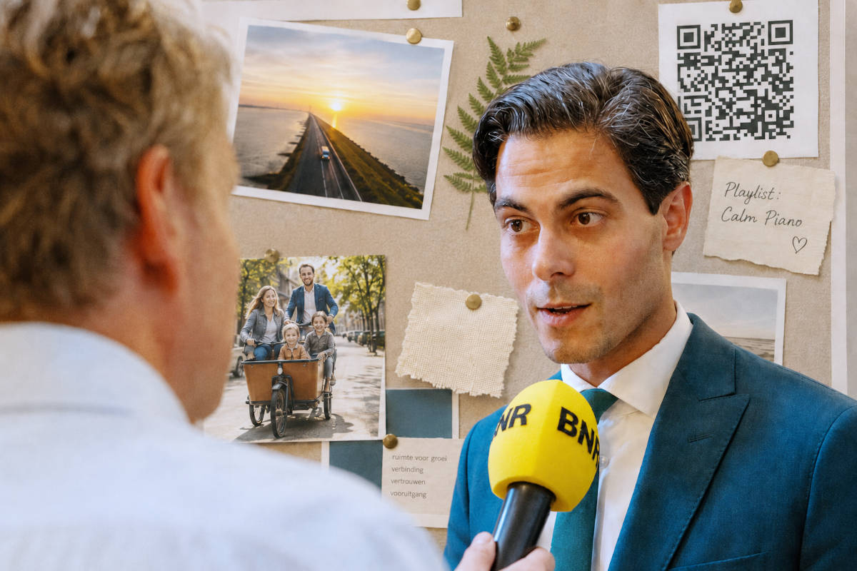 D66 vervangt Miljoenennota door moodboard: “Dit voelt beter dan cijfers.”