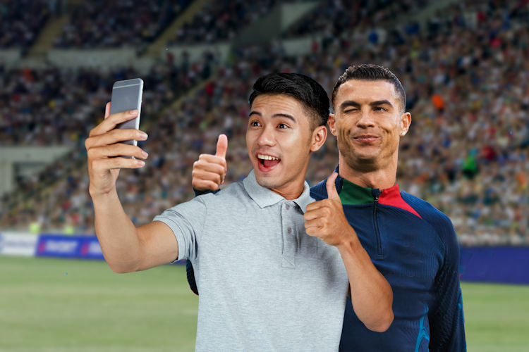 UEFA zit in de maag met de vele voetbalmomenten tussen selfies van Ronaldo door