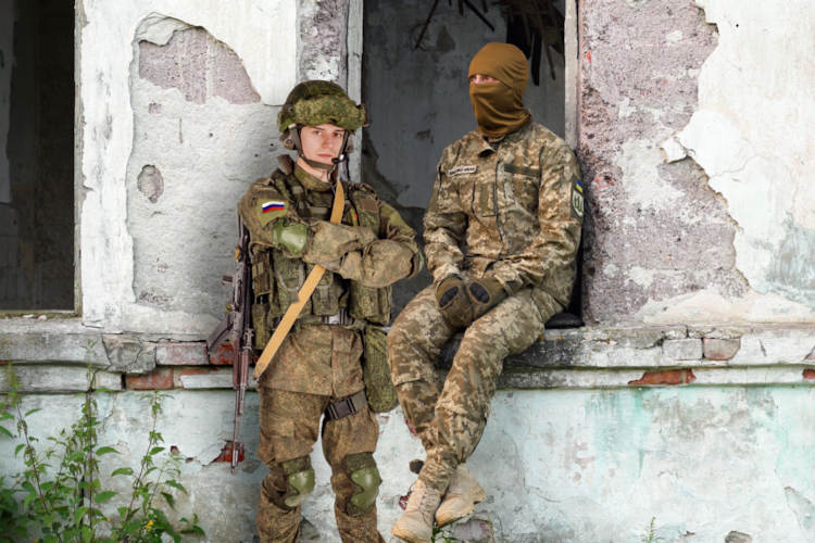 Oorlog in Oekraïne gestopt wegens gebrek aan belangstelling