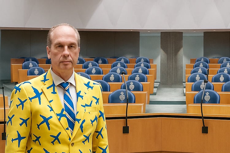 Partij voor de Vliegtuigspotter pleit voor verlaging kiesdrempel: “54 partijen is echt te weinig”