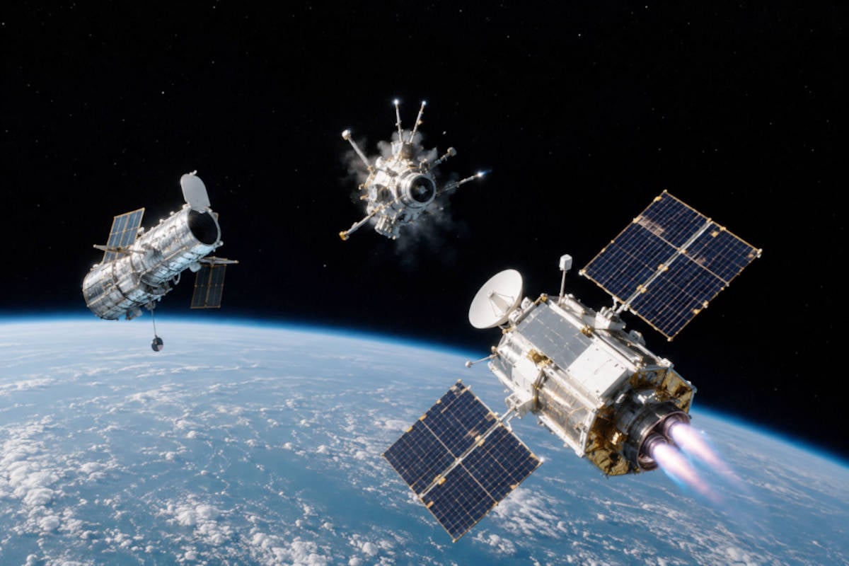 NASA stuurt reddingssatelliet naar reddingssatelliet die telescoop moest redden