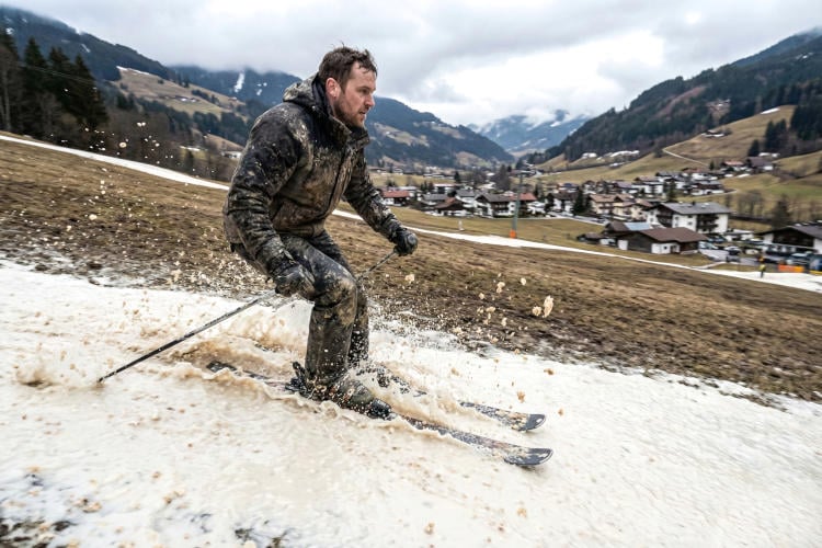 Wintersportgebieden kampen met warmste sneeuw ooit gemeten