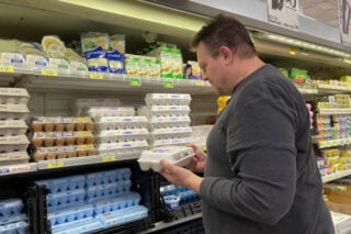 Supermarkten bezorgd om daling inflatie: “Doosje eieren is straks geen luxeproduct meer” Supermarkten bezorgd om daling inflatie: “Doosje eieren is straks geen luxeproduct meer”