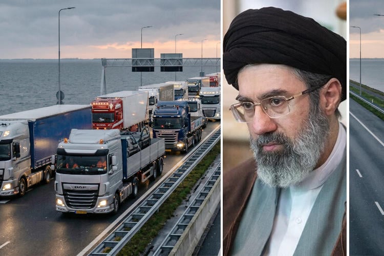 Iran overweegt Straat van Hormuz te heropenen na truckersprotest Afsluitdijk