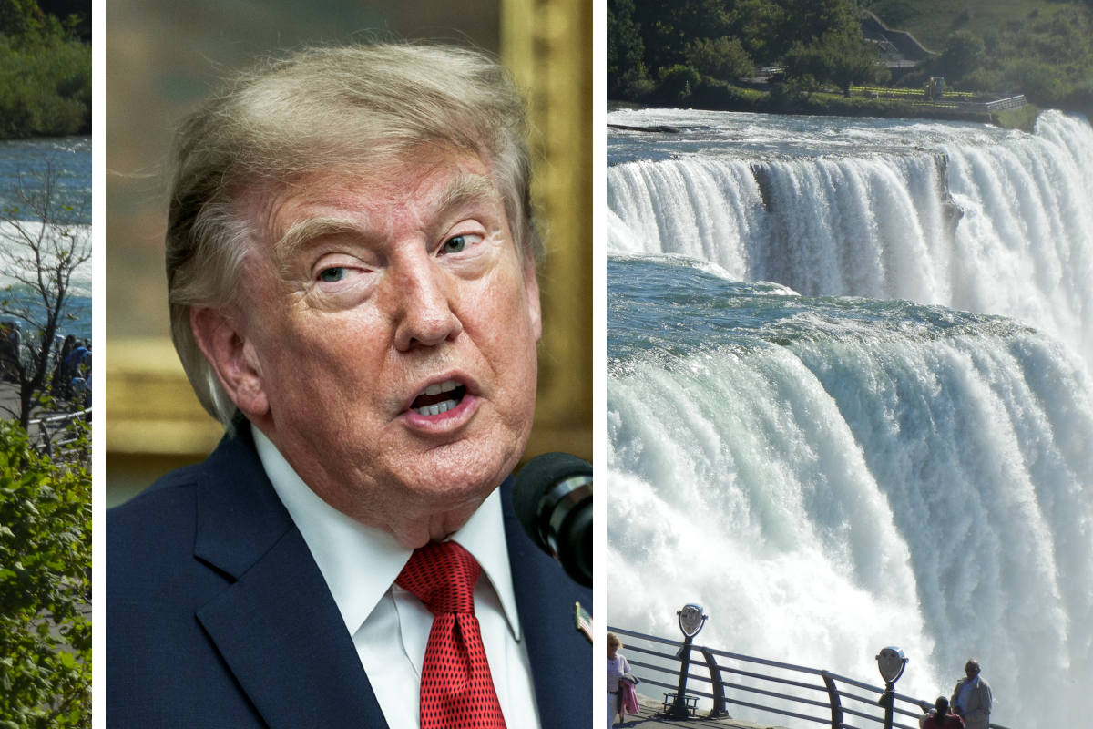 Trump dreigt Canada met dichtdraaien Niagarawatervallen