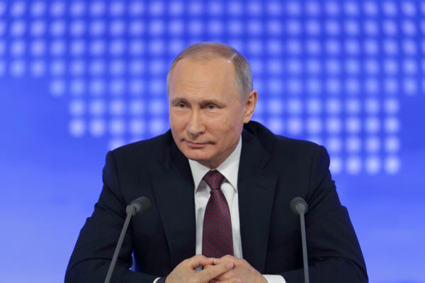 Poetin blij met uitslag referendum: “124% van Oekraïense burgers stemde voor annexatie”