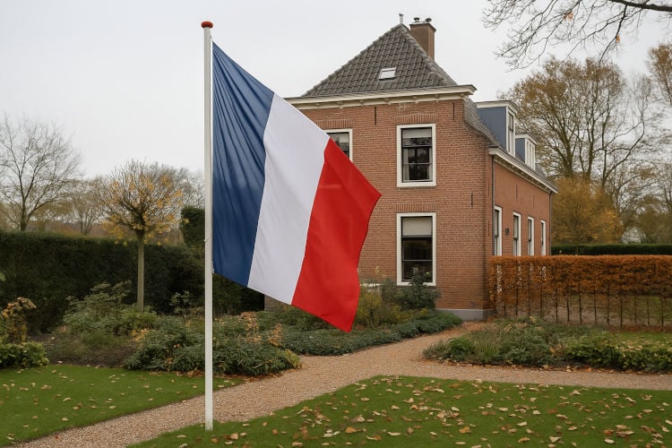 Comité stelt voor om Nederlandse vlag kwartslag te draaien