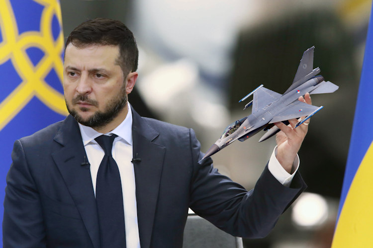 Nederland voltooit levering F-16 schaalmodellen aan Oekraïne