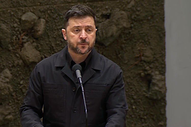 Zelensky spreekt Tweede Kamer toe en formeert meerderheidscoalitie